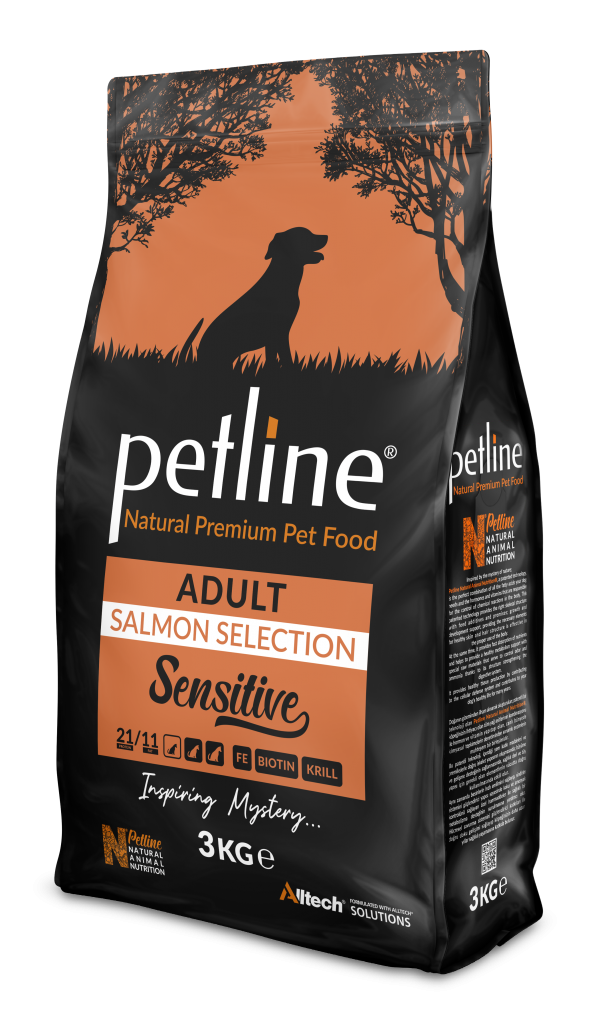 Petline Natural Premium Somon Balıklı Yetişkin Köpek Maması 3 Kg